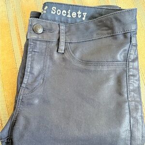 Articles of Society dark blue Coated Denim Pants